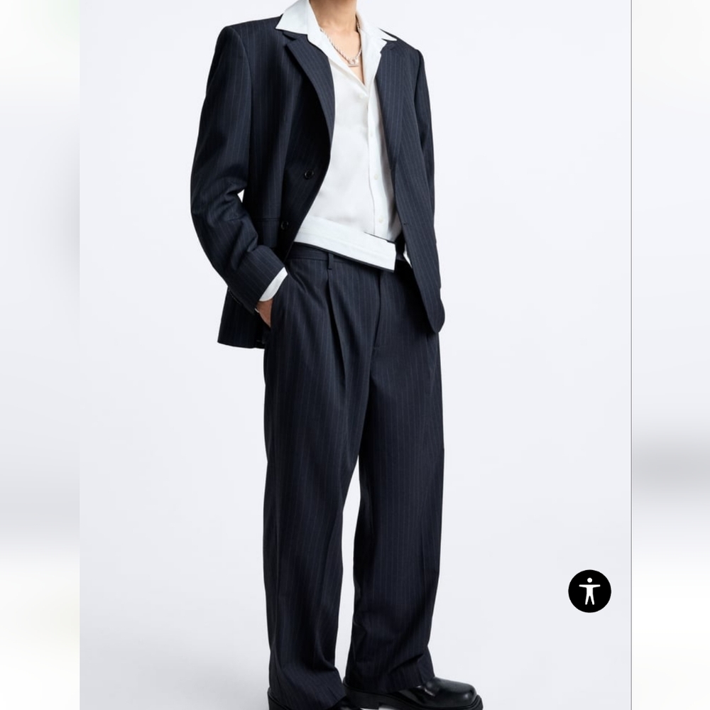 Zara Striped Woman Pants